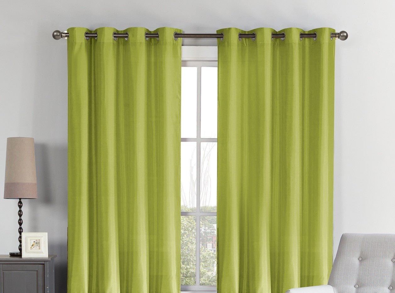 Grommet Panel Lime Green