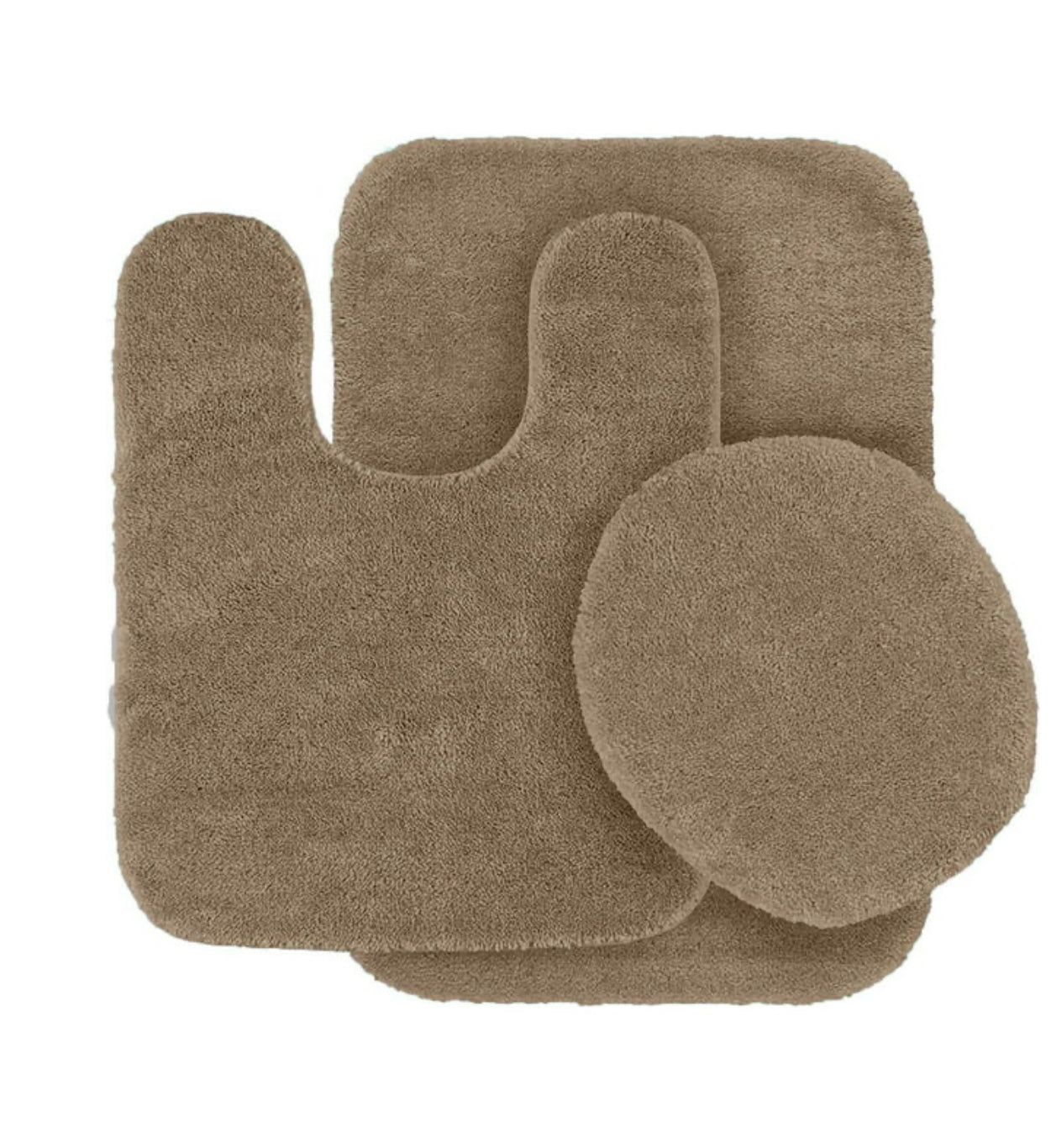 3 PC Bathroom Set Taupe