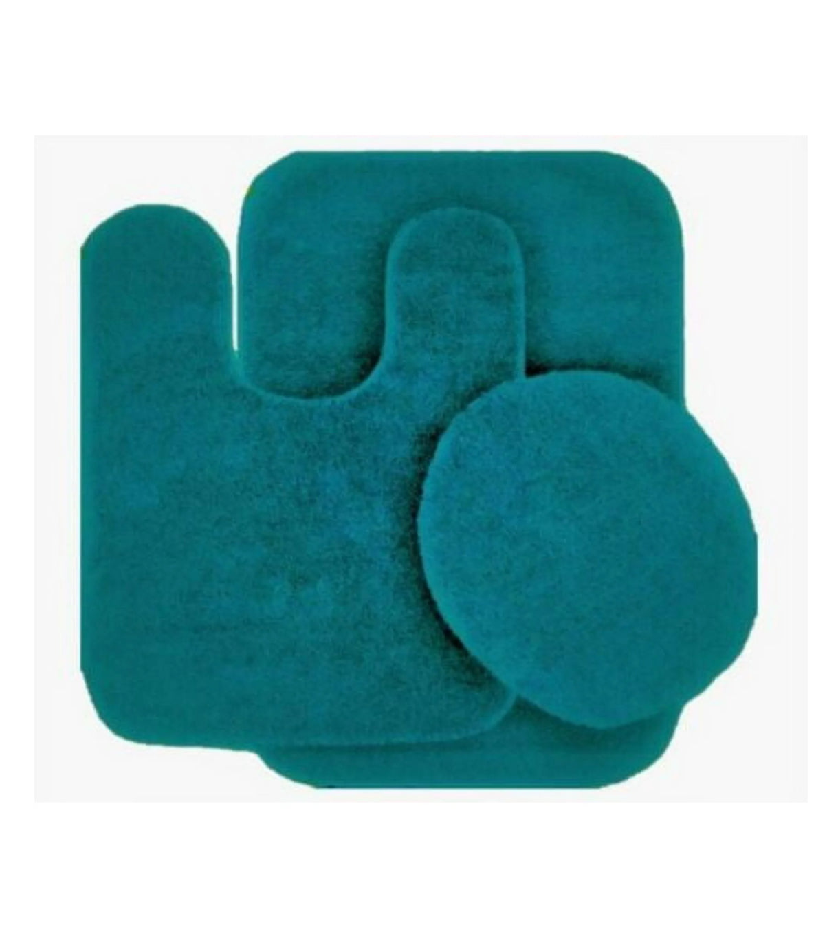 3 PC Bathroom Set Teal