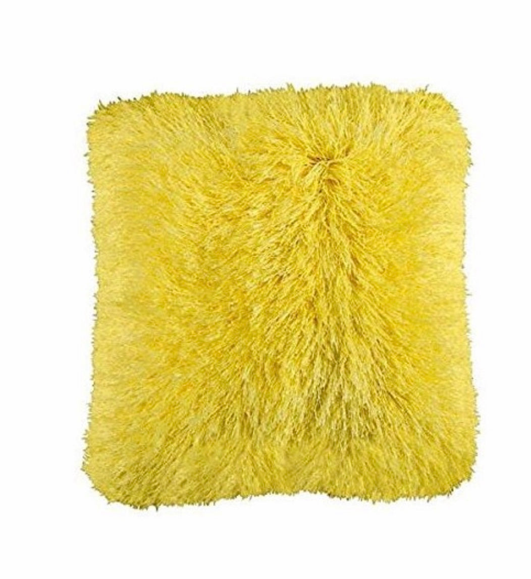 Emma Pillow Yellow