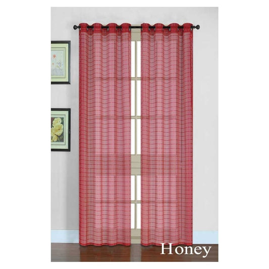 Honey Sheer Red Panel