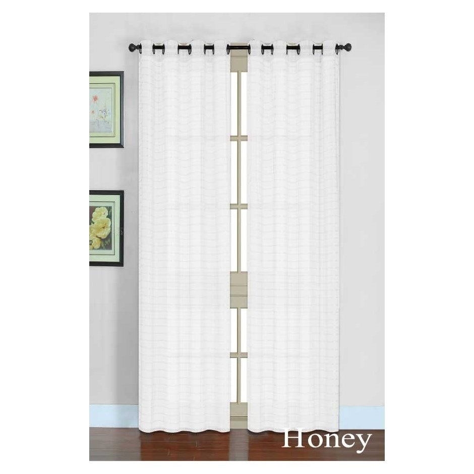 Honey Sheer White Panel