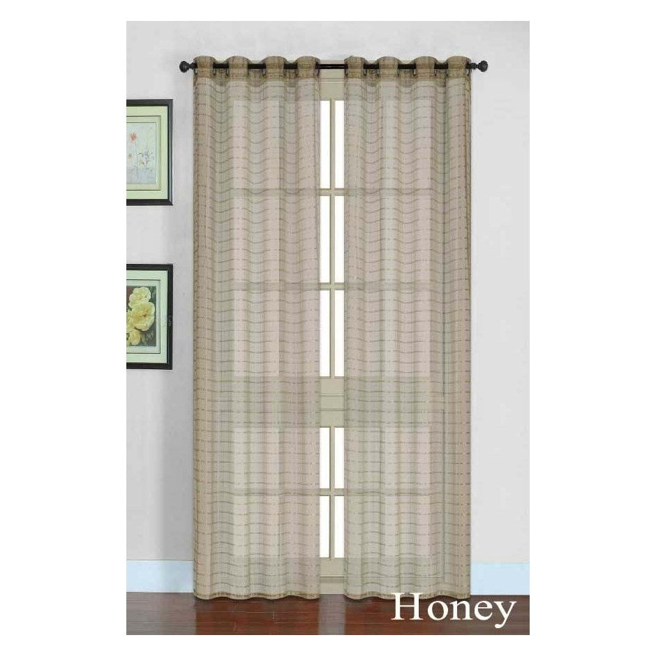 Honey Sheer Taupe Panel