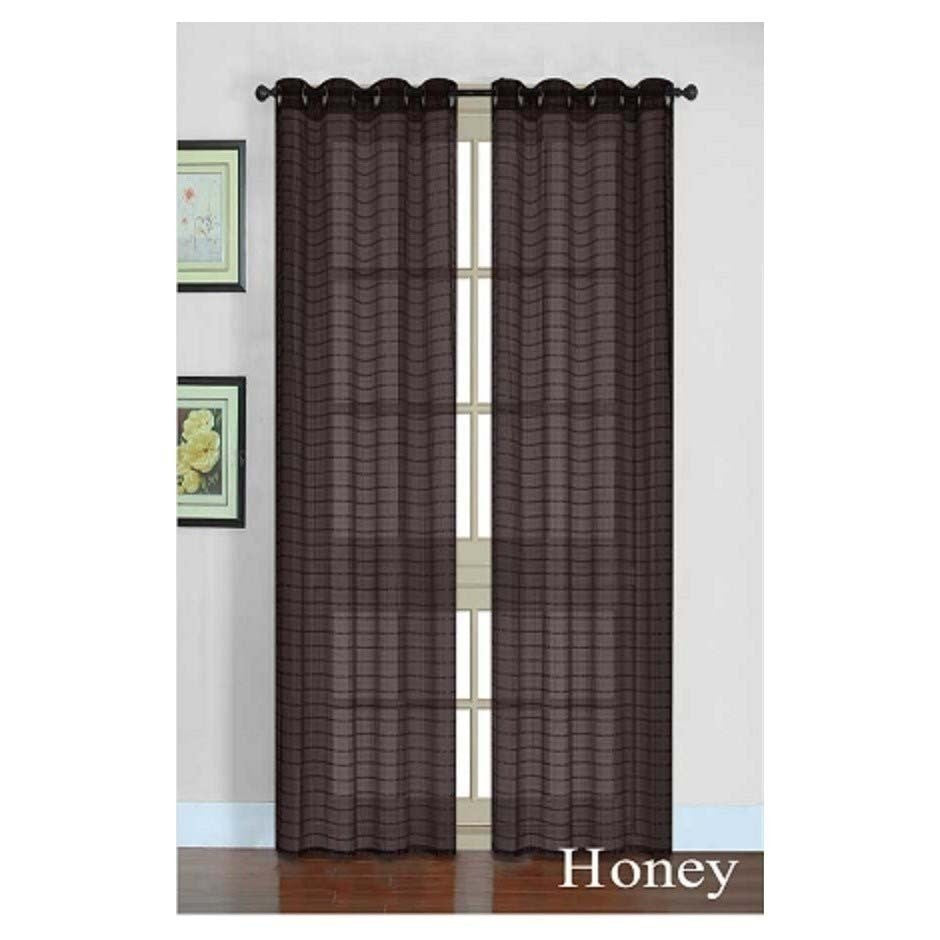 Honey Sheer Brown Panel