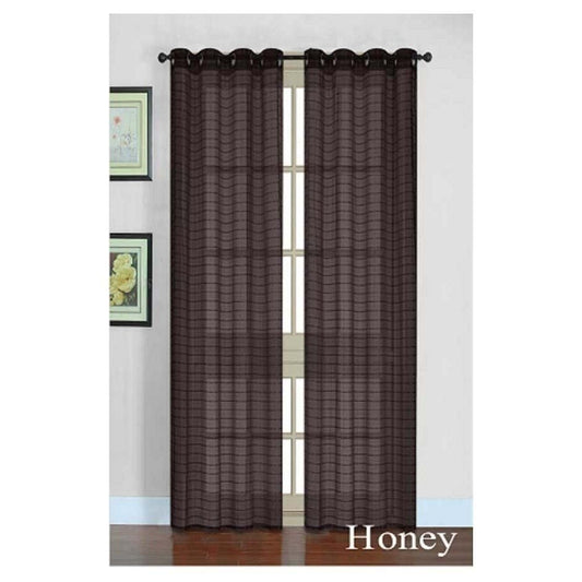 Honey Sheer Brown Panel