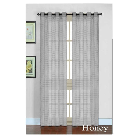 Honey Sheer Grey Panel