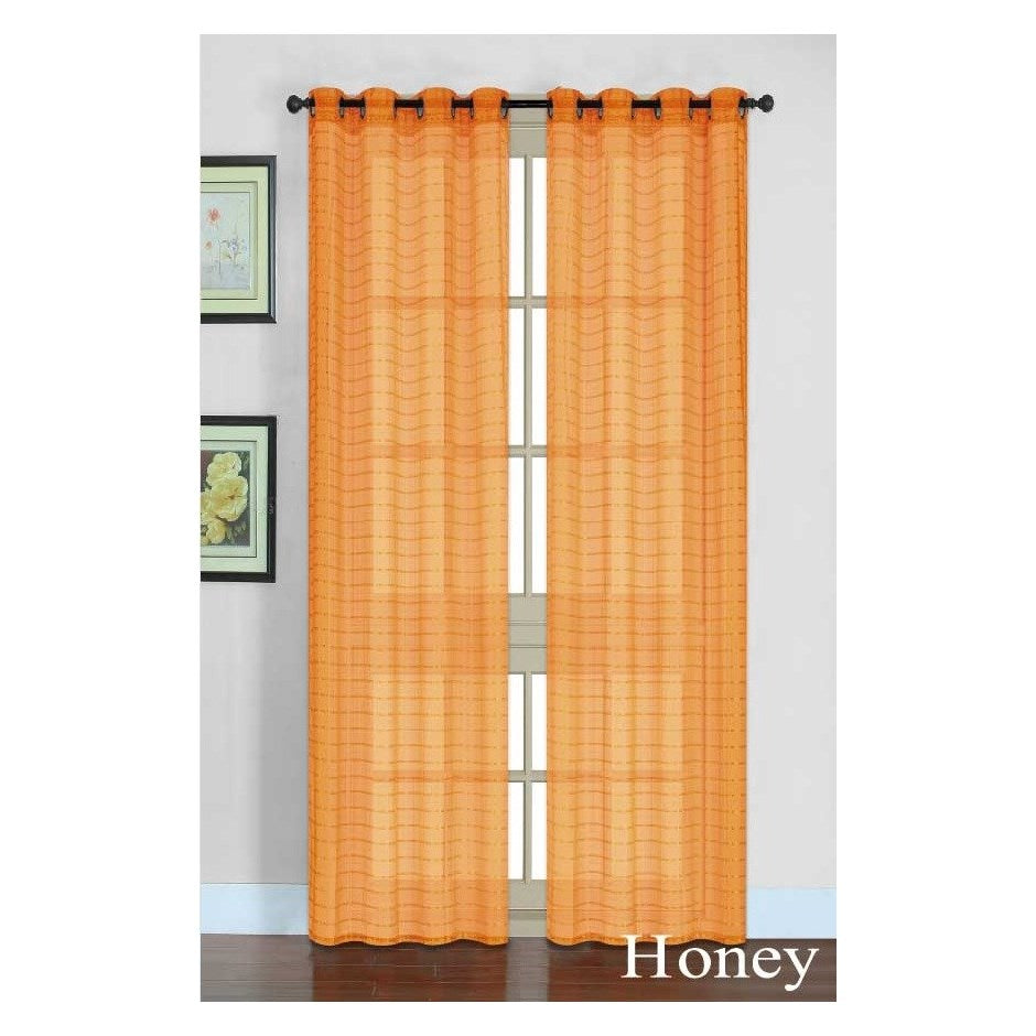 Honey Sheer Orange Panel