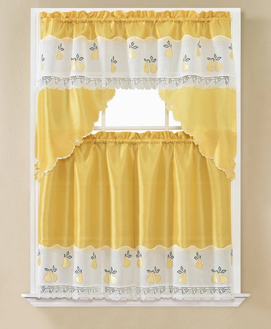 Kitchen Curtain Pear