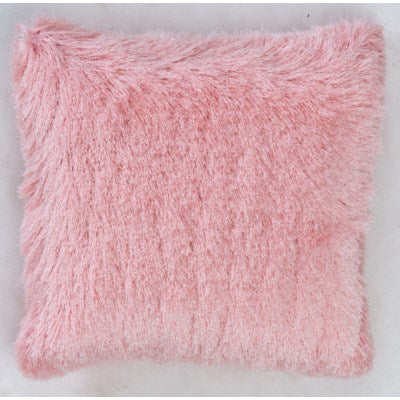 Shaggy Pillow Pink