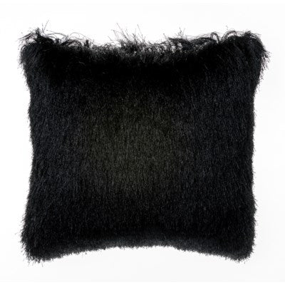 Shaggy Pillow Black