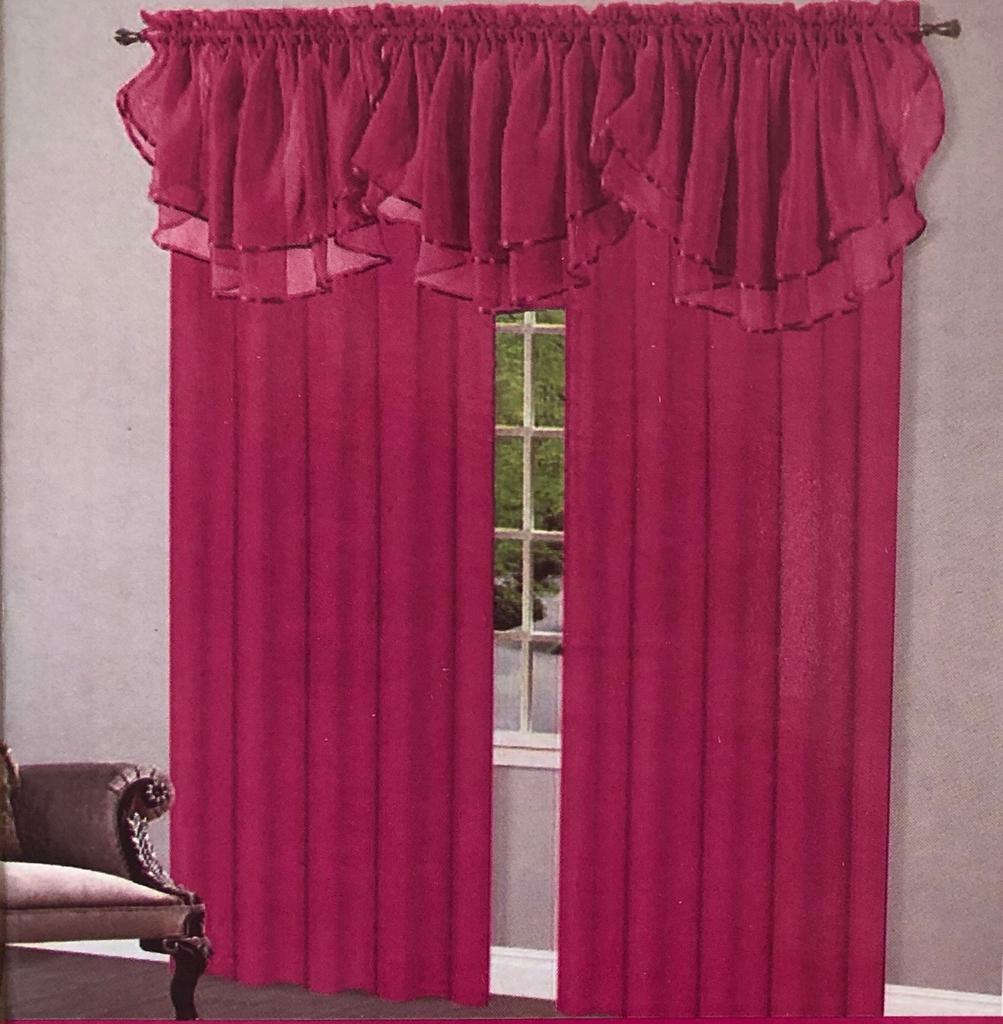 Chelsea Sheer Valance Collection