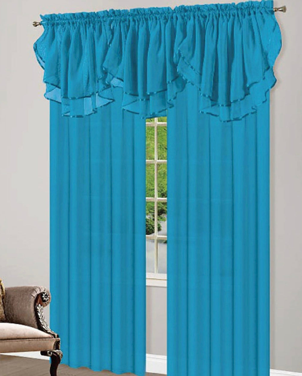 Chelsea Sheer Valance Collection