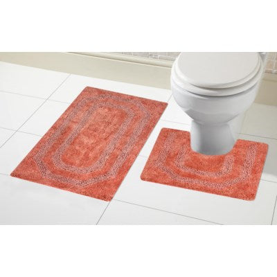 Bath Mat Set Rose