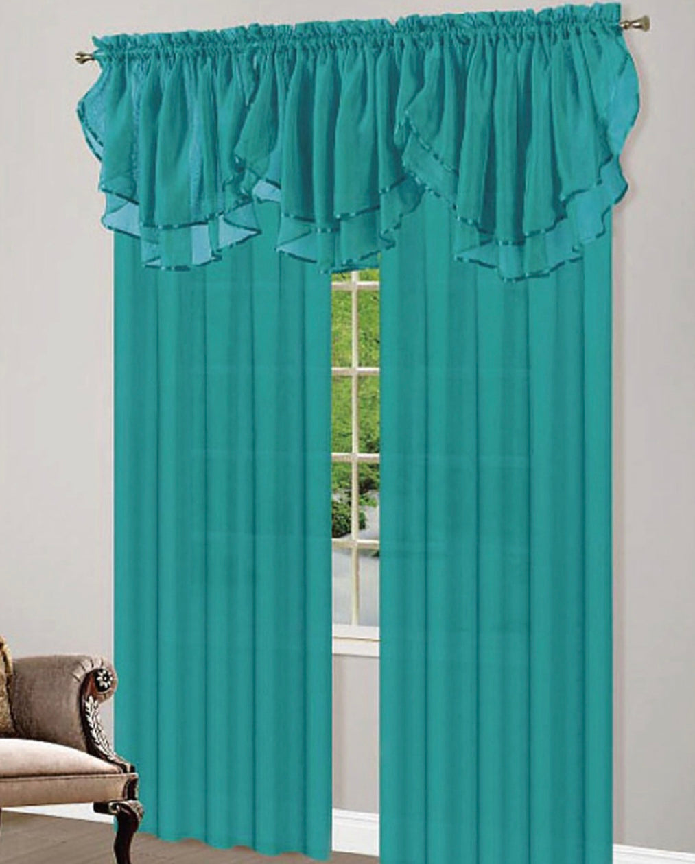 Chelsea Sheer Valance Collection