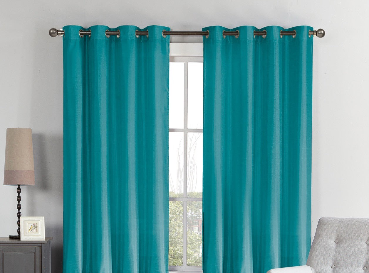 Grommet Panel Teal