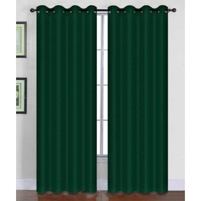 Grommet Panel Hunter Green Collection