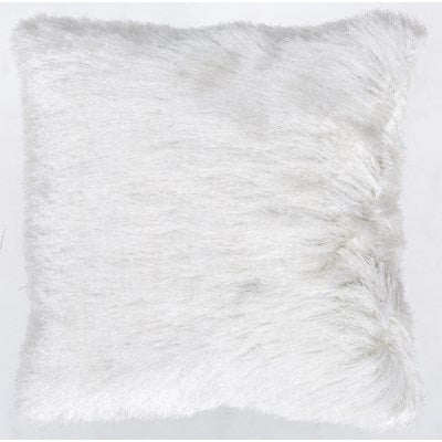 Shaggy Pillow White