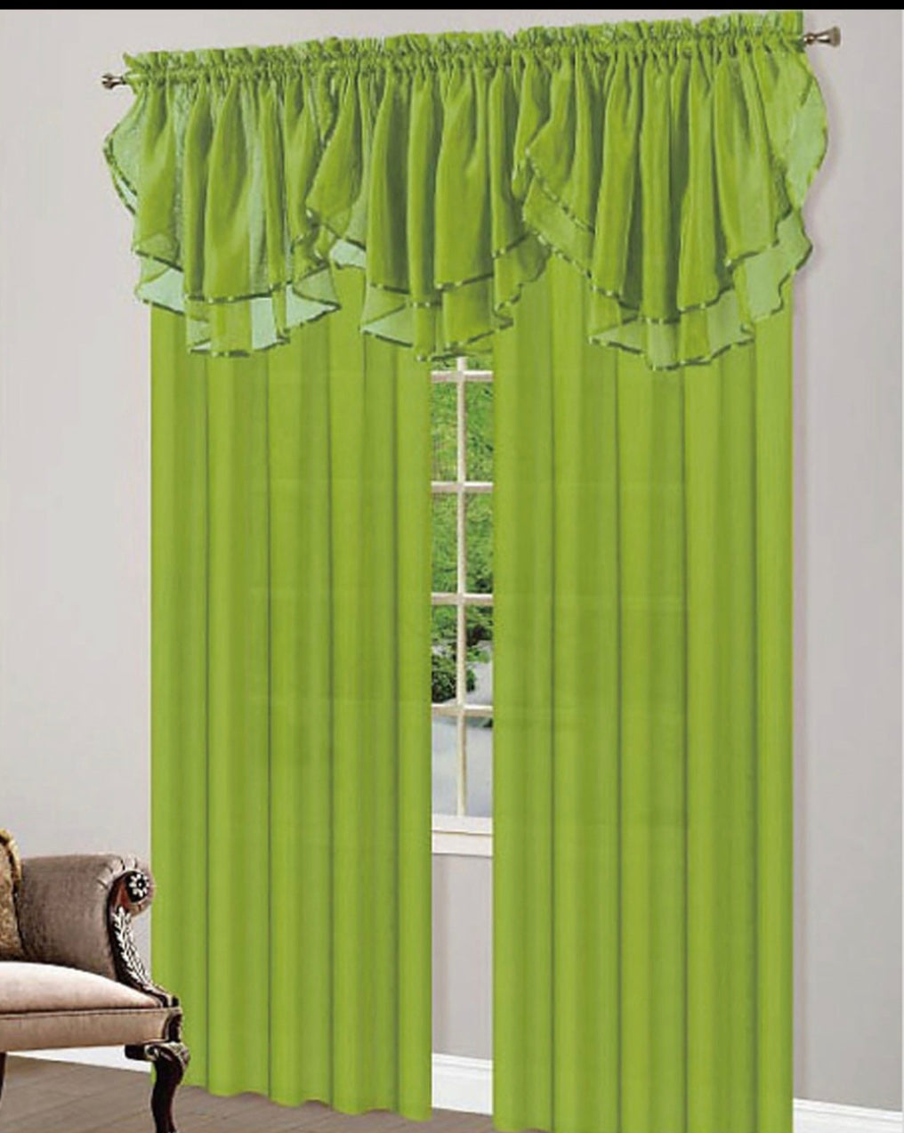 Chelsea Sheer Valance Collection