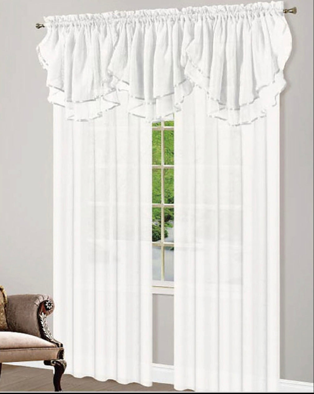 Chelsea Sheer Valance Collection