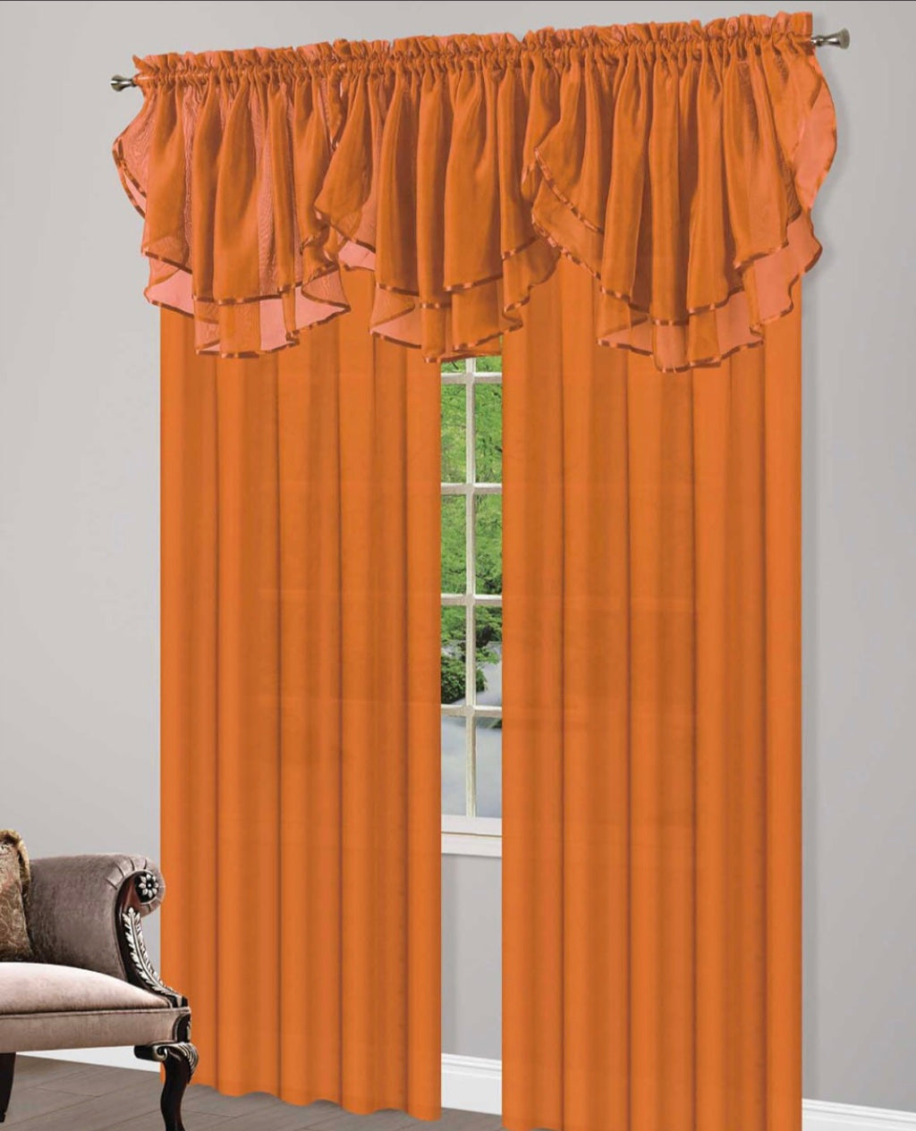 Chelsea Sheer Valance Collection